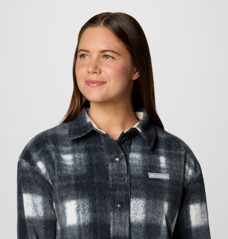 Black Women Columbia Benton Springs™ Fleece Jacket Shirts | 39814316