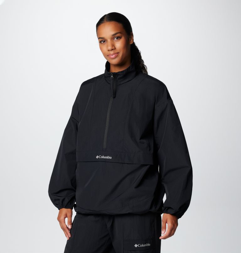 Black Women Columbia Boundless Adventure™ Packable Windbreaker | 98037712