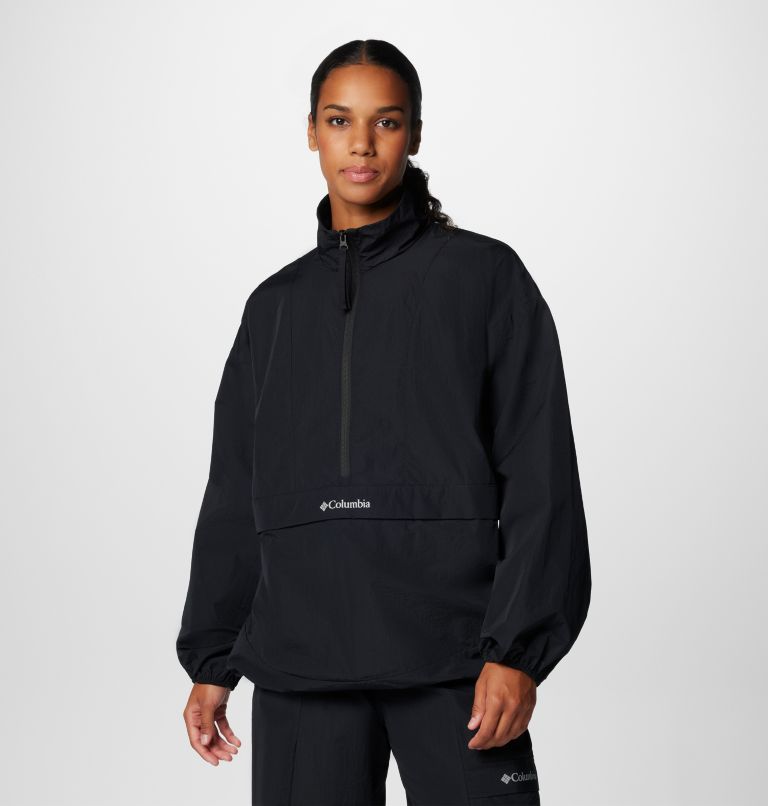 Black Women Columbia Boundless Adventure™ Packable Windbreaker | 98037712