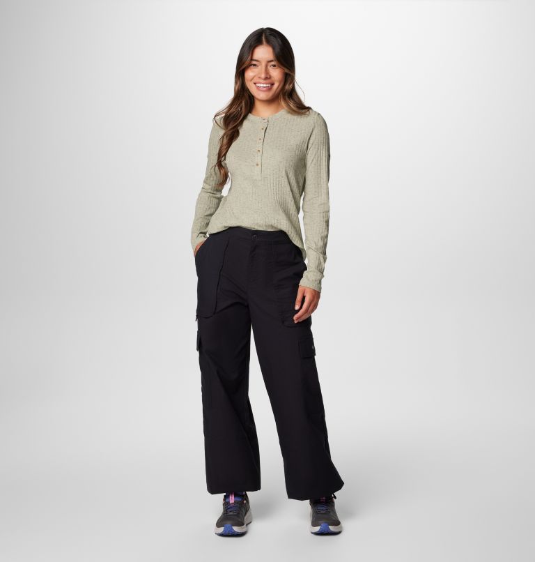 Black Women Columbia Brea Falls™ Cotton Ripstop Cargo Pants | 49413255