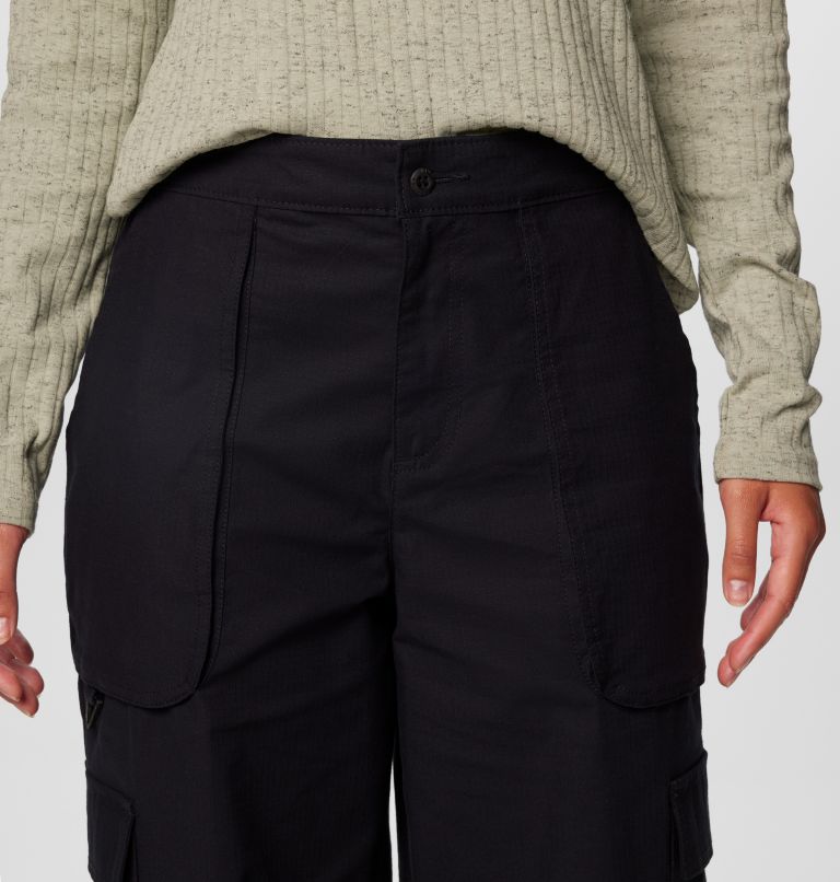 Black Women Columbia Brea Falls™ Cotton Ripstop Cargo Pants | 49413255