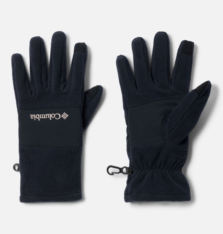 Black Women Columbia Fast Trek™ III Fleece Gloves | 32129748