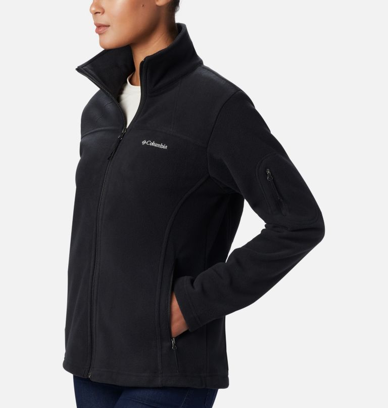 Black Women Columbia Fast Trek™ II Fleece Jackets | 76987840