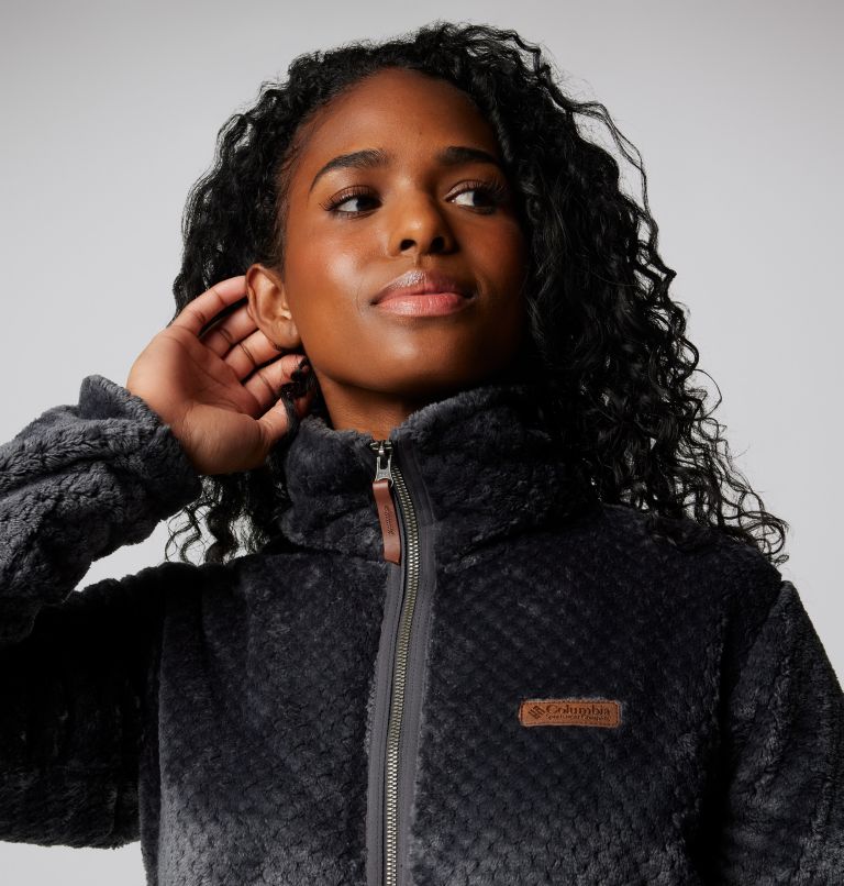 Black Women Columbia Fire Side™ II Sherpa Fleece Jackets | 6545616