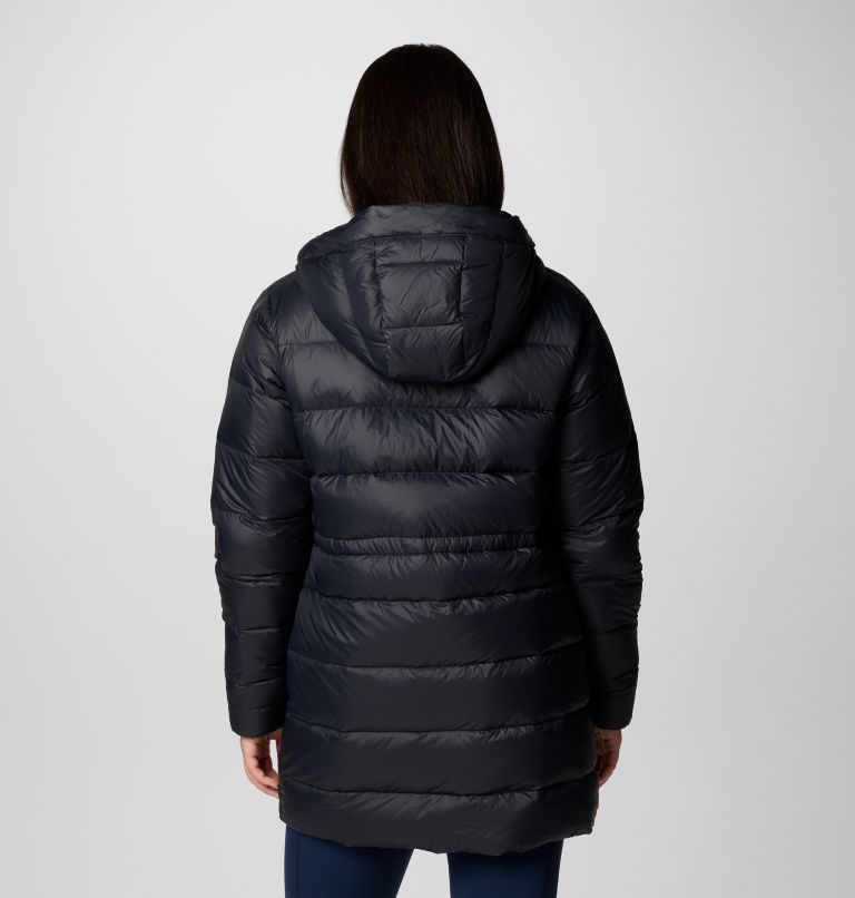 Black Women Columbia Harmony Falls™ Hooded Mid Down Puffer Jacket | 29894837