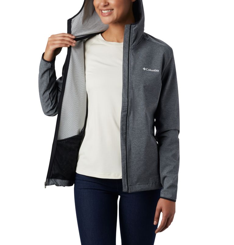 Black Women Columbia Heather Canyon™ Softshell Jackets | 47124420