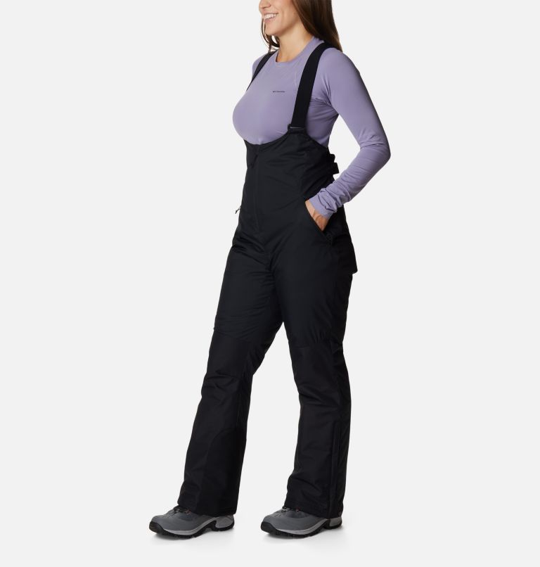 Black Women Columbia Iceventure™ Waterproof Ski Bib Pants | 37551235