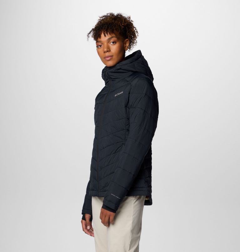 Black Women Columbia Joy Peak™ II Hooded Insulated Puffer Jacket | 55520064