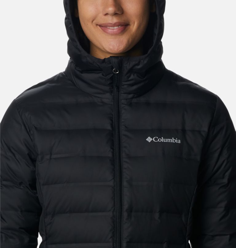 Black Women Columbia Lake 22™ II Down Hooded Puffer Jacket | 81758856