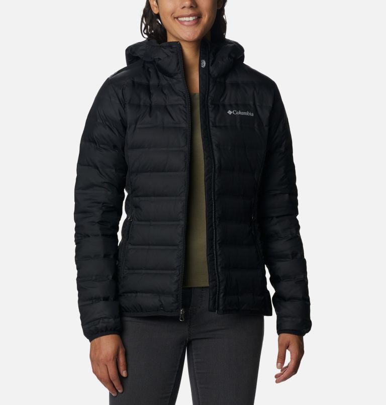 Black Women Columbia Lake 22™ II Down Hooded Puffer Jacket | 81758856