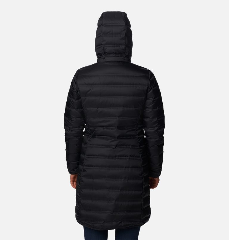 Black Women Columbia Lake 22™ II Down Long Hooded Puffer Jacket | 6722312