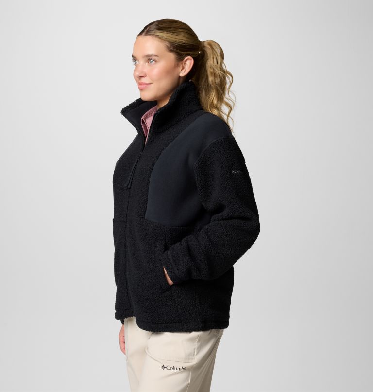 Black Women Columbia Panorama™ II Sherpa Fleece Jackets | 35212305