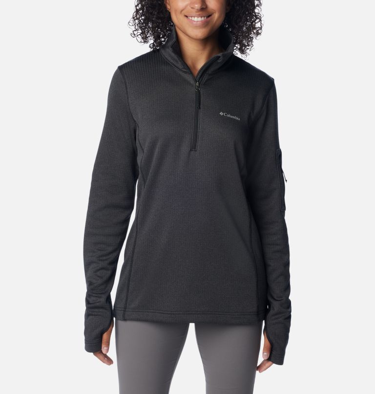 Black Women Columbia Park View™ Half Zip Fleece | 21770099