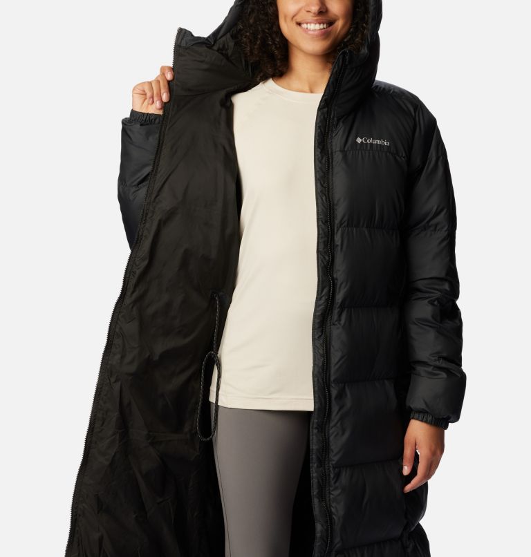 Black Women Columbia Pike Lake™ III Long Puffer Jacket | 12317791