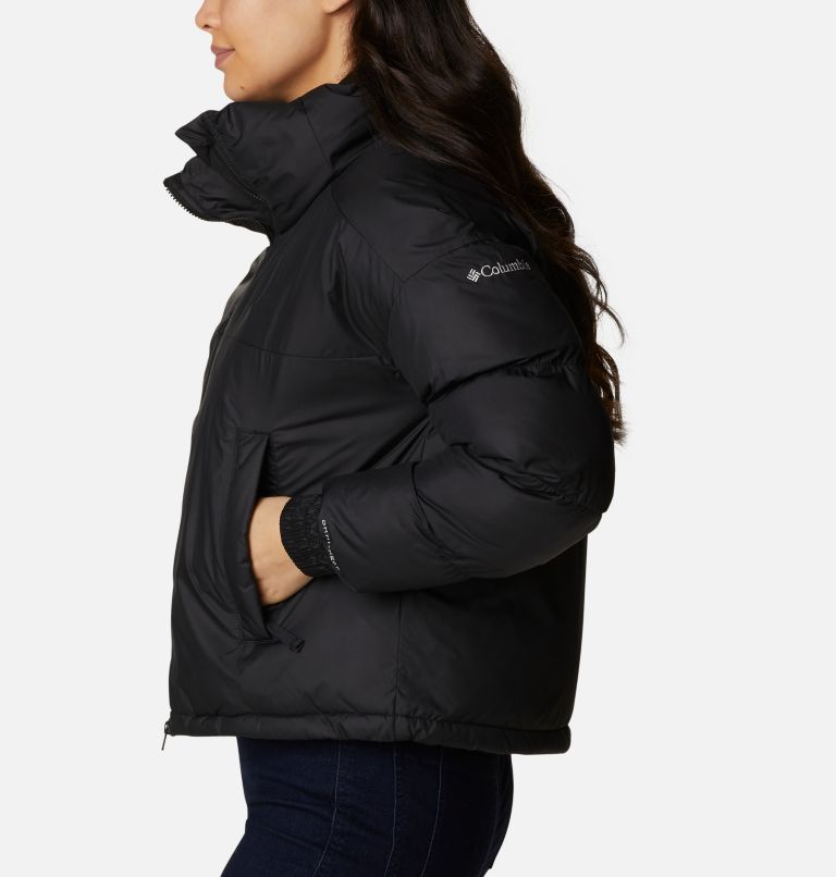 Black Women Columbia Pike Lake™ Insulated Cropped Puffer Jacket | 54489742