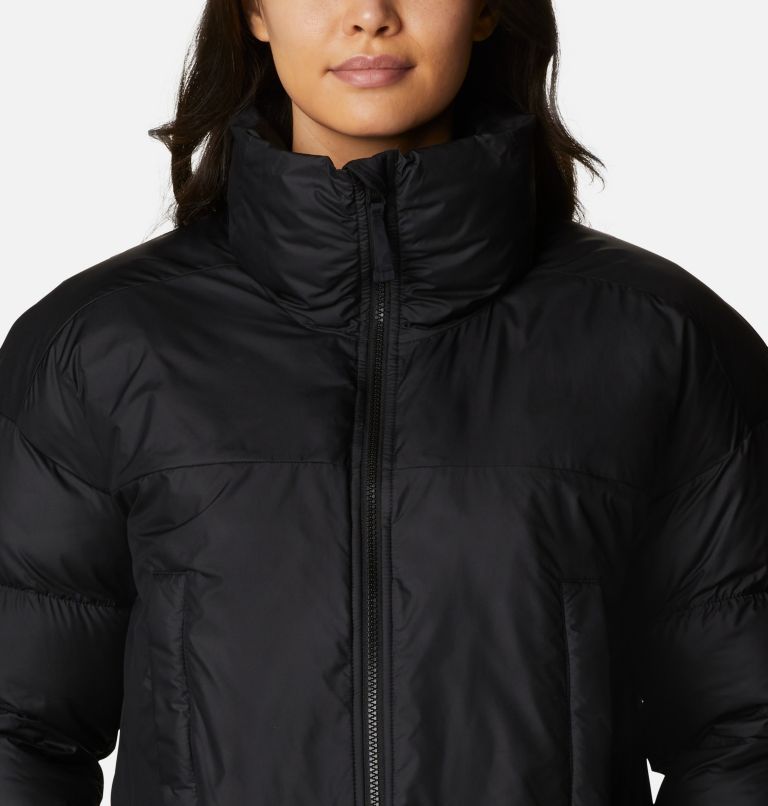 Black Women Columbia Pike Lake™ Insulated Cropped Puffer Jacket | 54489742