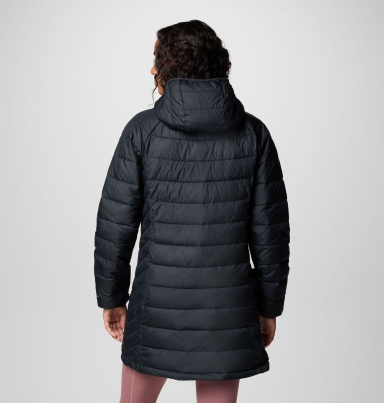 Black Women Columbia Powder Lite™ II Mid Insulated Puffer Jacket | 2033509