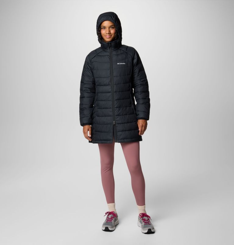 Black Women Columbia Powder Lite™ II Mid Insulated Puffer Jacket | 2033509