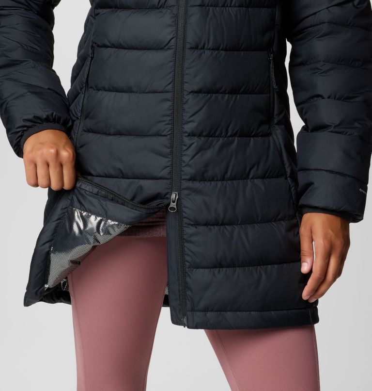 Black Women Columbia Powder Lite™ II Mid Insulated Puffer Jacket | 2033509