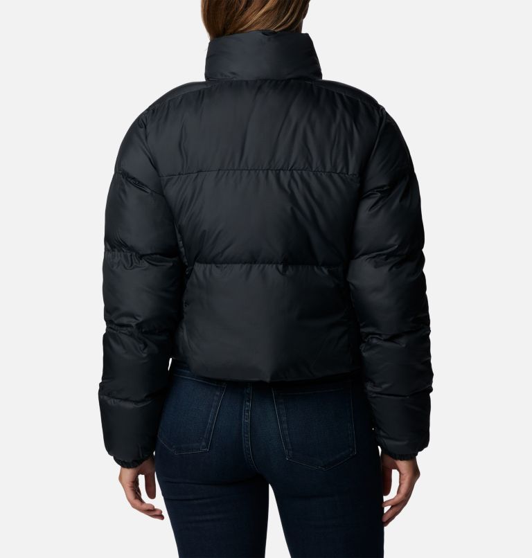 Black Women Columbia Puffect™ Cropped Puffer Jacket | 12789266