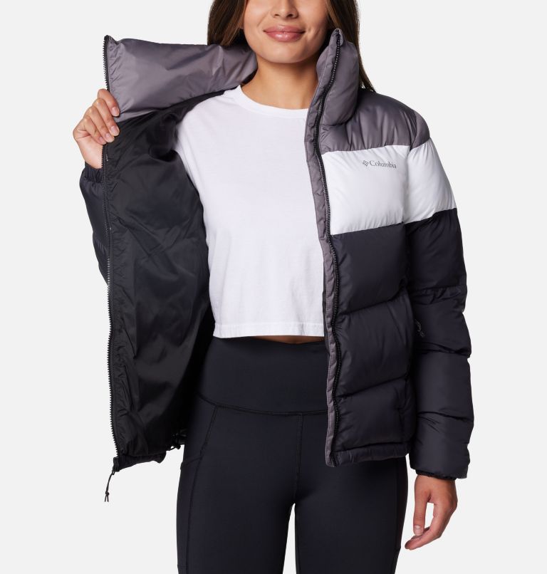 Black Women Columbia Puffect™ II Colourblock Puffer Jacket | 96210459