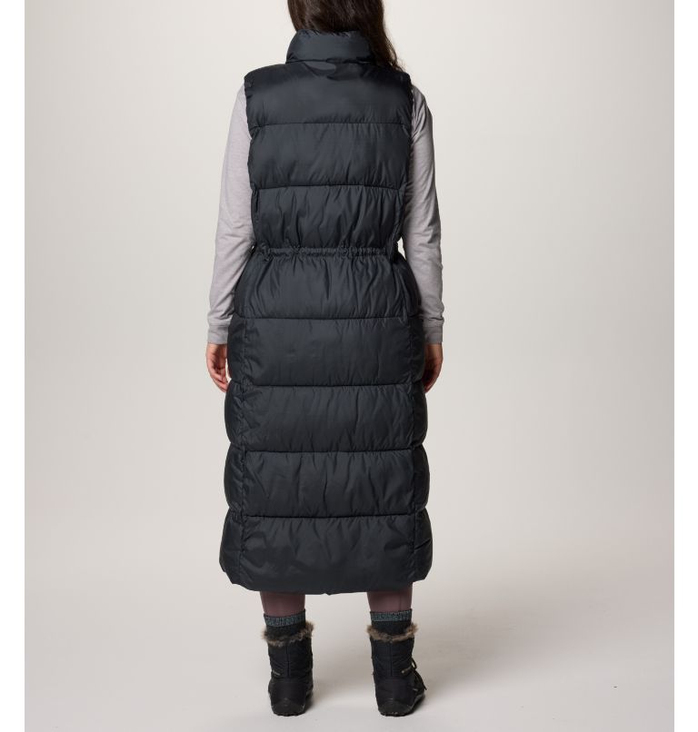 Black Women Columbia Puffect™ Long Puffer Jacket | 12502303