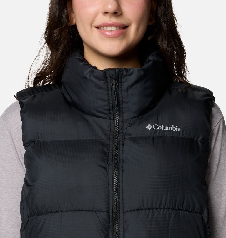 Black Women Columbia Puffect™ Long Puffer Jacket | 12502303