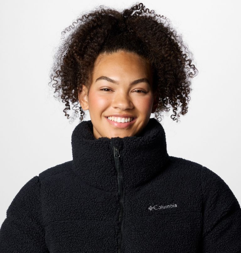 Black Women Columbia Puffect™ Sherpa Puffer Jacket | 28597660