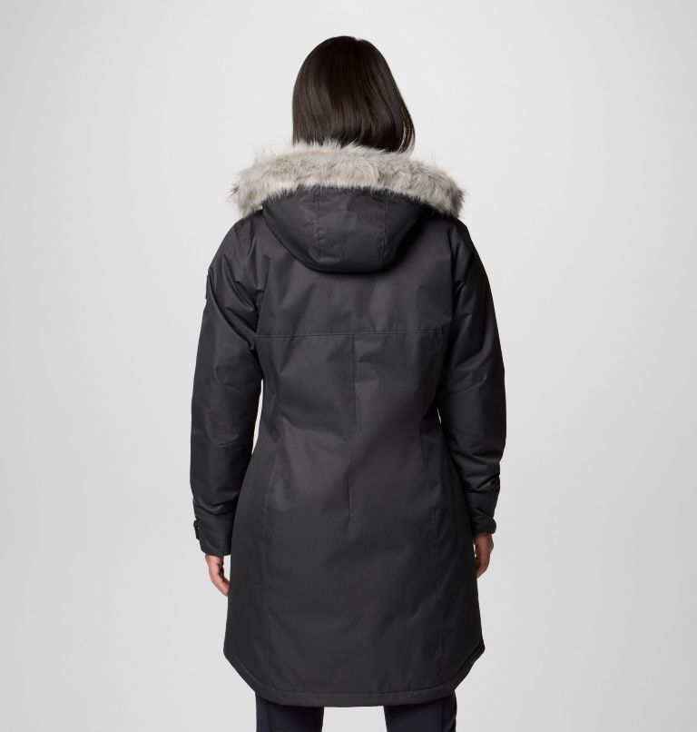 Black Women Columbia Suttle Mountain™ Long Synthetic Down Parka | 59836897