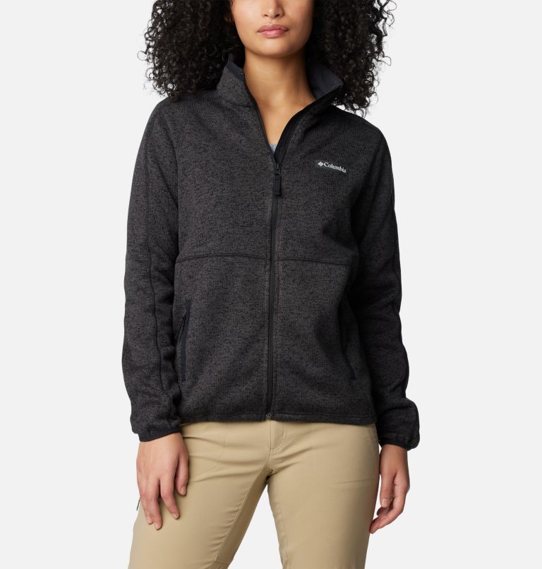 Black Women Columbia Sweater Weather™ II Fleece Jackets | 48618903