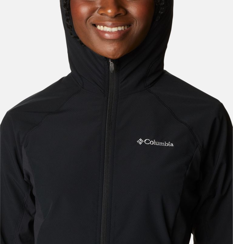 Black Women Columbia Sweet As™ Softshell Hoodie Jackets | 10678512