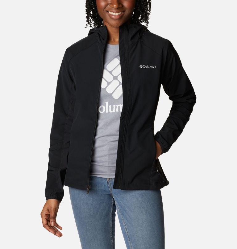 Black Women Columbia Sweet As™ Softshell Hoodie Jackets | 10678512