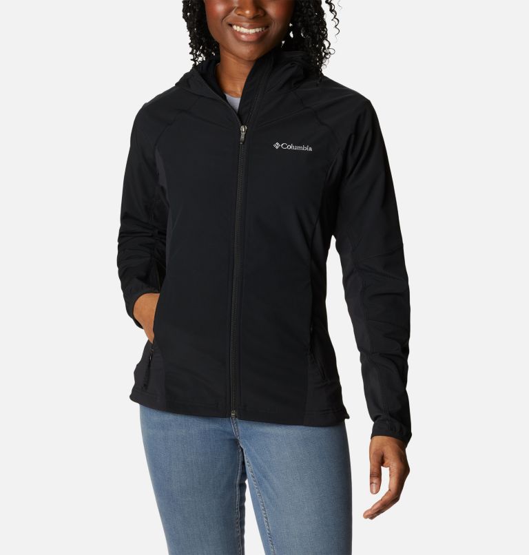 Black Women Columbia Sweet As™ Softshell Hoodie Jackets | 10678512