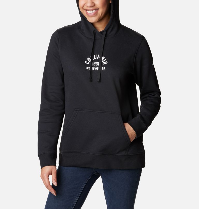 Black Women Columbia Trek™ Graphic Hoodie | 58321203