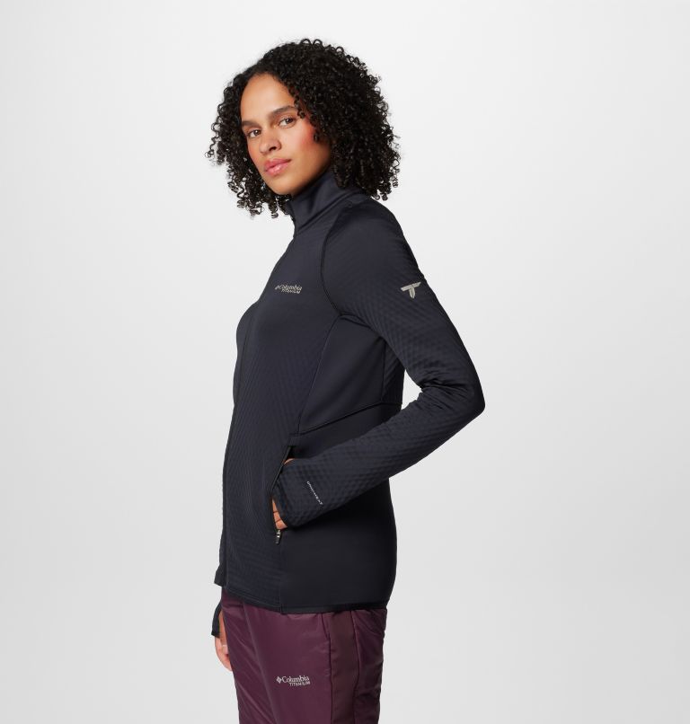 Black Women Columbia Triple Canyon™ Technical Grid Fleece Jackets | 18583675