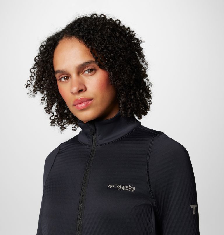 Black Women Columbia Triple Canyon™ Technical Grid Fleece Jackets | 18583675