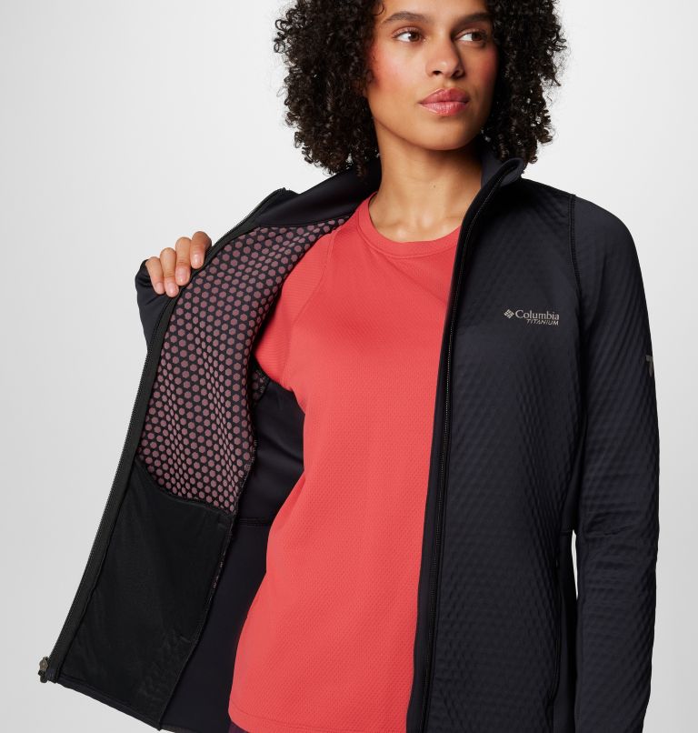 Black Women Columbia Triple Canyon™ Technical Grid Fleece Jackets | 18583675