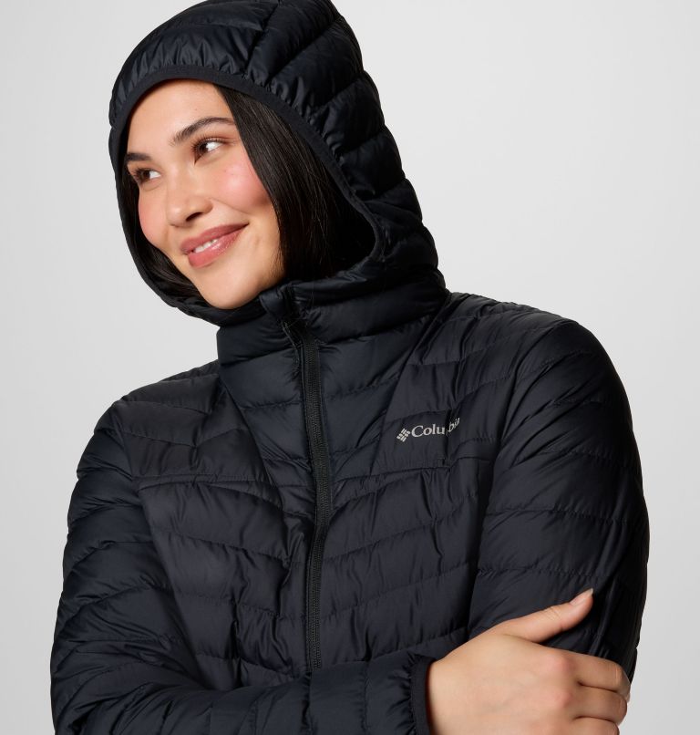 Black Women Columbia Westridge™ Hooded Down Puffer Jacket | 26160331