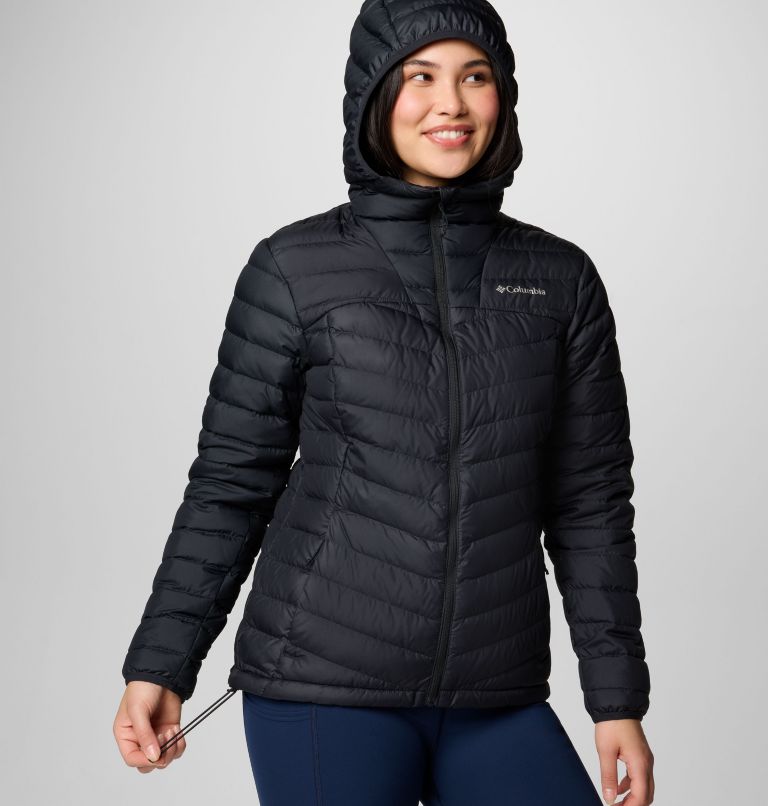 Black Women Columbia Westridge™ Hooded Down Puffer Jacket | 26160331