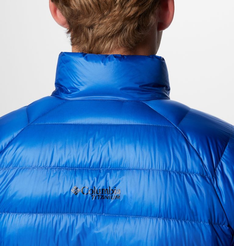 Blue Men Columbia Arctic Crest™ Packable Puffer Jacket | 81921012