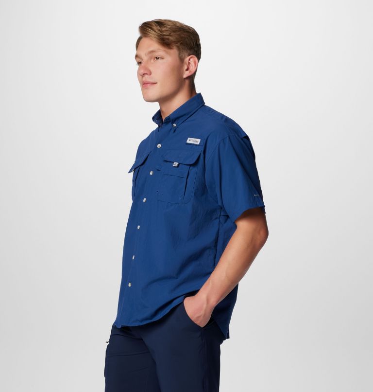 Blue Men Columbia Bahama™ II Short Sleeve Shirts | 62427004