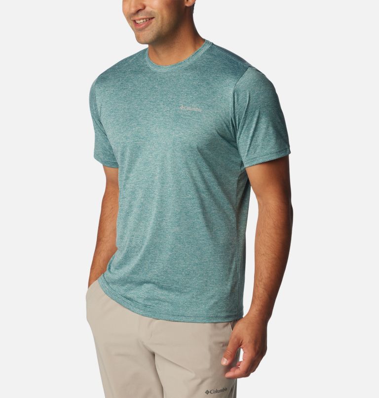 Blue Men Columbia Hike™ Technical T Shirts | 38610498