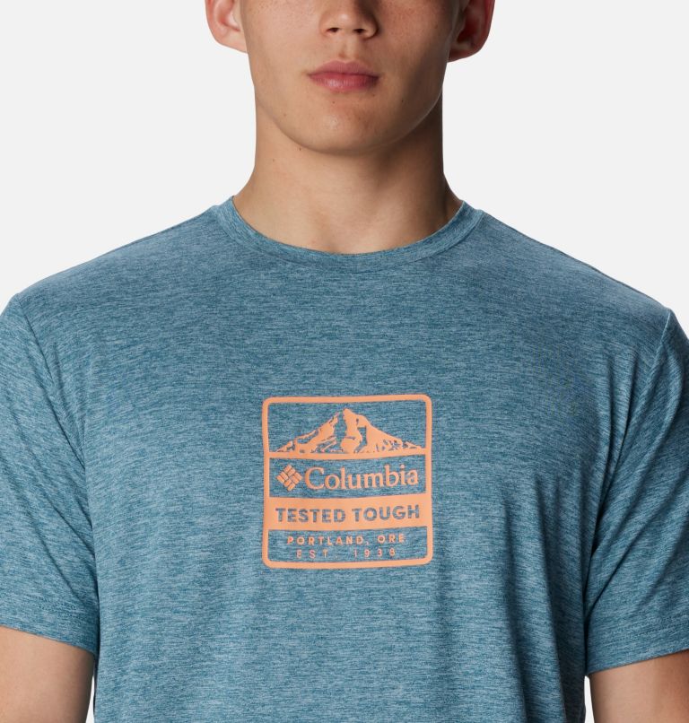 Blue Men Columbia Kwick Hike™ Technical T Shirts | 1164649