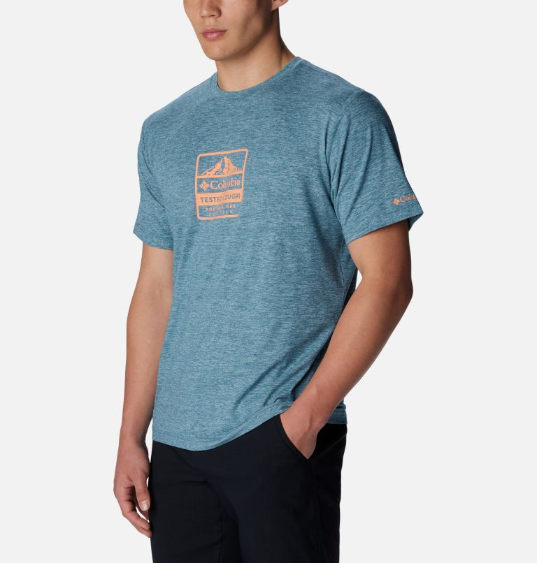 Blue Men Columbia Kwick Hike™ Technical T Shirts | 1164649