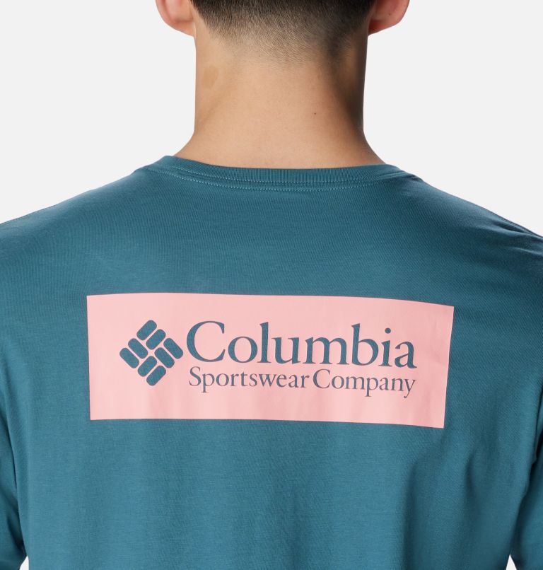 Blue Men Columbia North Cascades™ T Shirts | 57862899