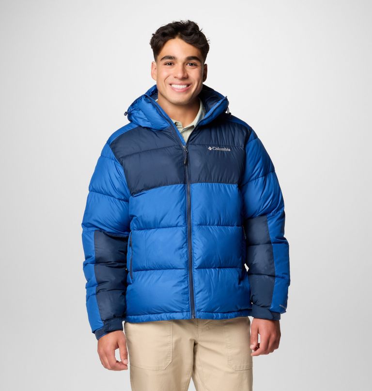 Blue Men Columbia Pike Lake™ II Hooded Puffer Jacket | 48435668