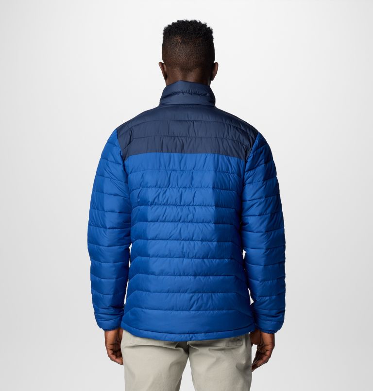 Blue Men Columbia Powder Lite™ II Insulated Puffer Jacket | 79671992