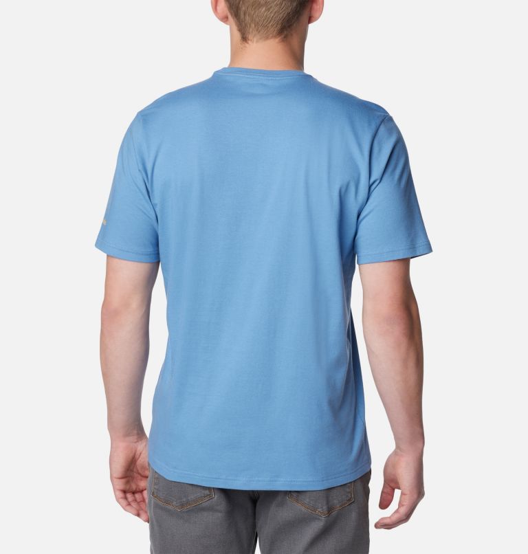 Blue Men Columbia Rockaway River™ Graphic T Shirts | 82292504