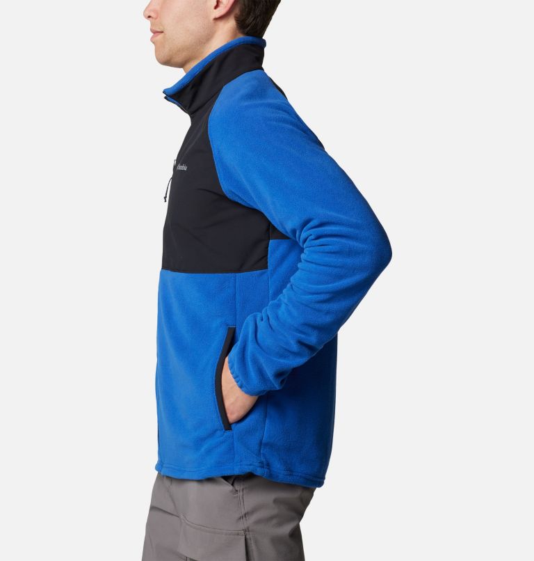 Blue Men Columbia Sage Peak™ Fleece Jackets | 89538919