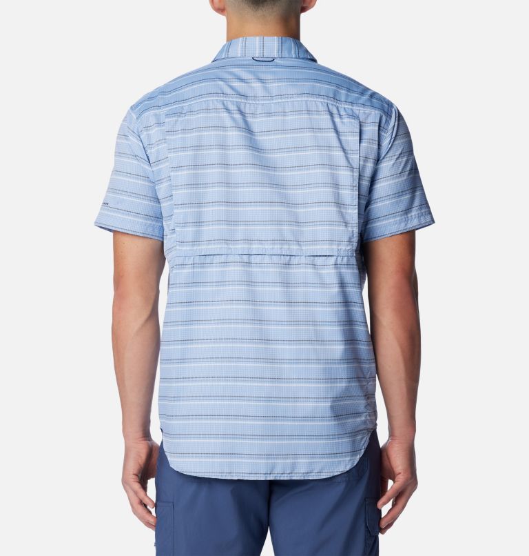 Blue Men Columbia Silver Ridge™ Utility Short Sleeve Shirts | 50433984